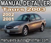 2001 Ford taurs manual #1